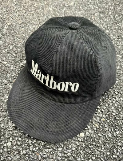 Marlboro 萬寶路 燈芯絨 平簷帽 vintage12