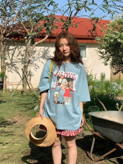 韓國🇰🇷Summer Cream Tee 🍦6