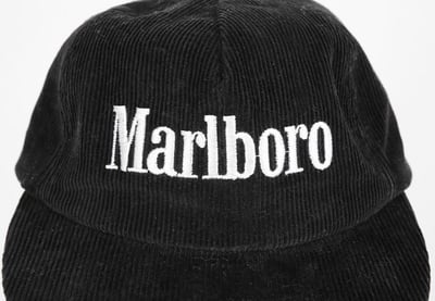 Marlboro 萬寶路 燈芯絨 平簷帽 vintage10