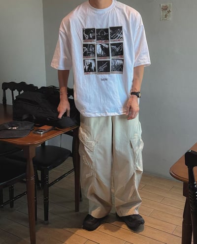 Rock Grid Tee 搖滾九宮格5
