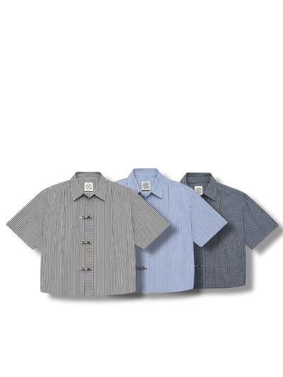 消防扣短袖襯衫9