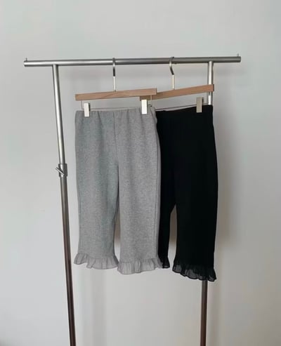 荷葉邊卡里褲6