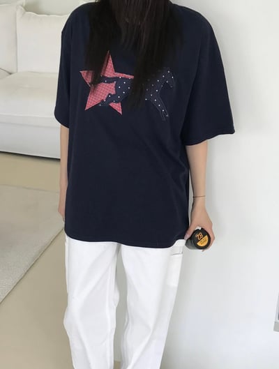 野馬追星貼布短袖T恤4