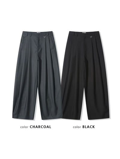 ACT高級感闊腿休閒西褲男女款17