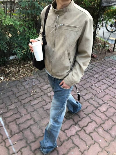 日式喇叭丹寧PT2