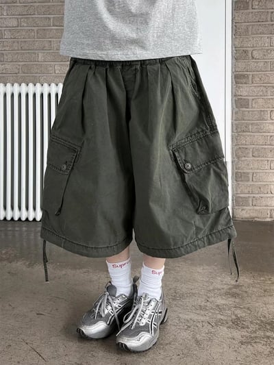 工裝百慕達短褲2