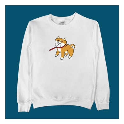 (大學T)柴不走 yarn有夠寶(赤柴款)4