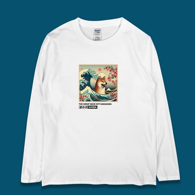 (長T)浮世繪柴犬 yarn有夠寶3