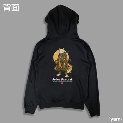 (連帽上衣)貓科武士 yarn有夠寶1