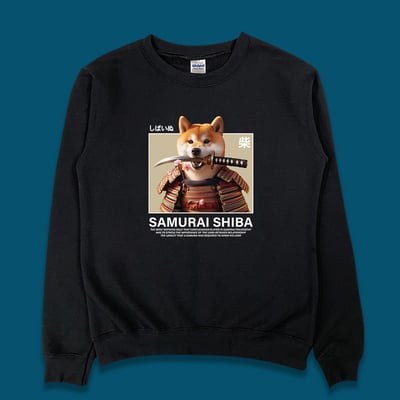 (大學T)柴犬武士 yarn有夠寶4