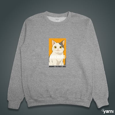 (大學T)尷尬禮貌微笑 yarn有夠寶1