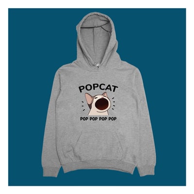 (連帽上衣)POPCAT yarn有夠寶3