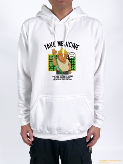 (連帽上衣)吃藥的貿易戰 yarn有夠寶2