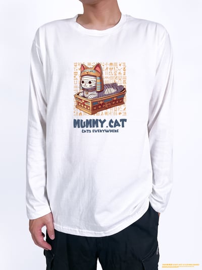 (長T)貓木乃伊 yarn有夠寶2