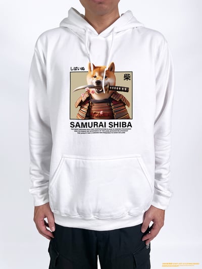 (連帽上衣)柴犬武士 yarn有夠寶2