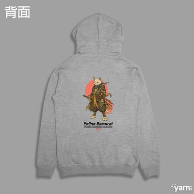 (連帽上衣)貓科武士 yarn有夠寶7