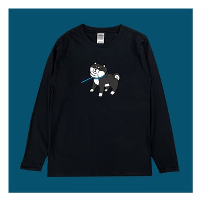 (長T)柴不走 yarn有夠寶(黑柴款)3