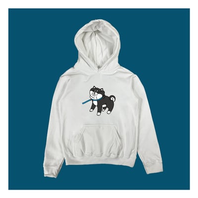 (連帽上衣)柴不走 yarn有夠寶(黑柴款)3