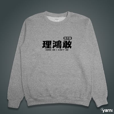 (大學T)理鴻敢 yarn有夠寶4
