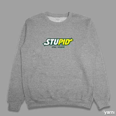 (大學T)笨 yarn有夠寶1
