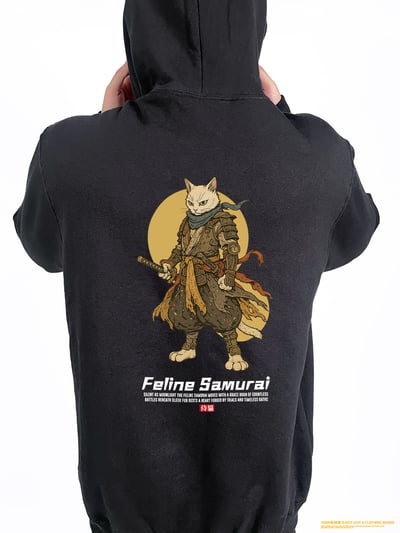 (連帽外套)貓科武士 yarn有夠寶2