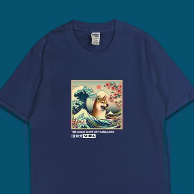 (短T)浮世繪柴犬 yarn有夠寶1