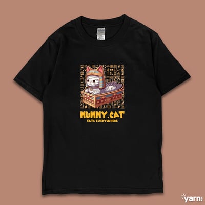 (短T)貓木乃伊 yarn有夠寶1