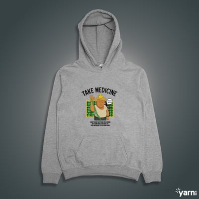 (連帽上衣)吃藥的貿易戰 yarn有夠寶4