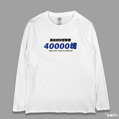 (長T)我真的好想要那40000塊 yarn有夠寶1