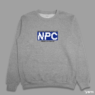 (大學T)NPC人生 yarn有夠寶4