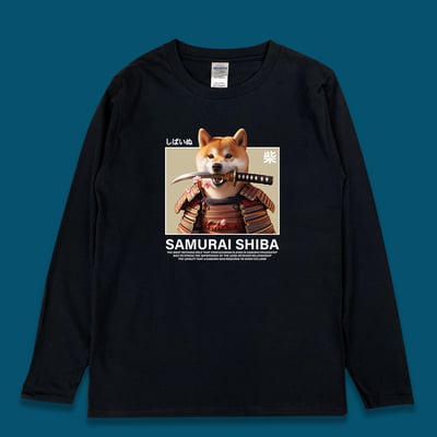 (長T)柴犬武士 yarn有夠寶1