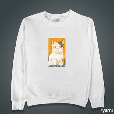 (大學T)尷尬禮貌微笑 yarn有夠寶4