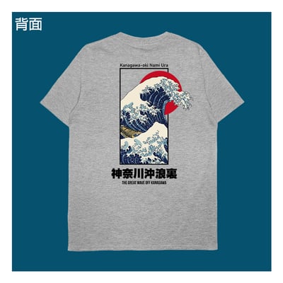 (短T)神奈川沖浪裏 yarn有夠寶7