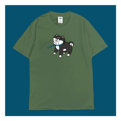 (短T)柴不走 yarn有夠寶(黑柴款)6