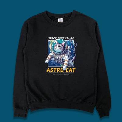 (大學T)星際貓 yarn有夠寶1