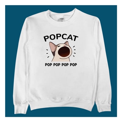 (大學T)POPCAT yarn有夠寶3