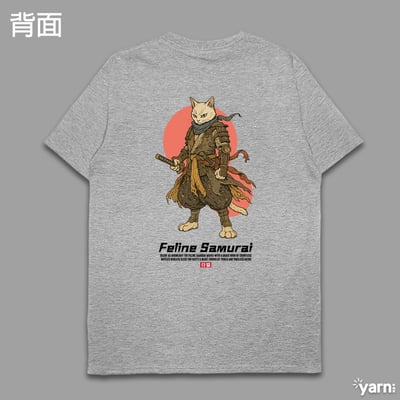 (短T)貓科武士 yarn有夠寶8