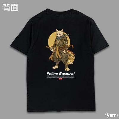 (短T)貓科武士 yarn有夠寶1