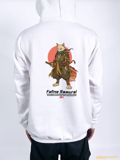 (連帽上衣)貓科武士 yarn有夠寶2