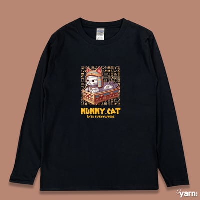 (長T)貓木乃伊 yarn有夠寶3