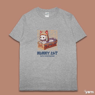 (短T)貓木乃伊 yarn有夠寶5