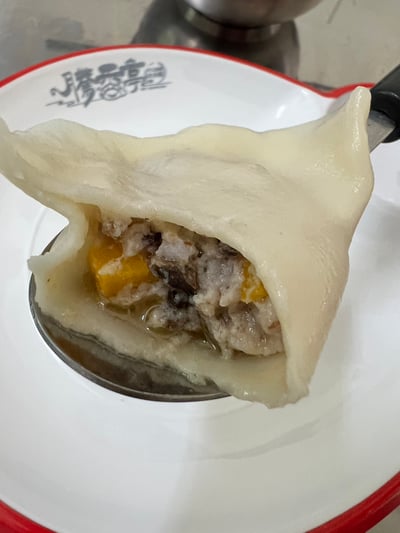 【精品水饺】云南油鸡枞菌猪肉水饺（400g/15入）3