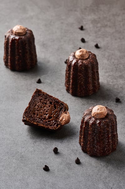 【初心】可麗露--綜合6入盒【原味+巧克力】2