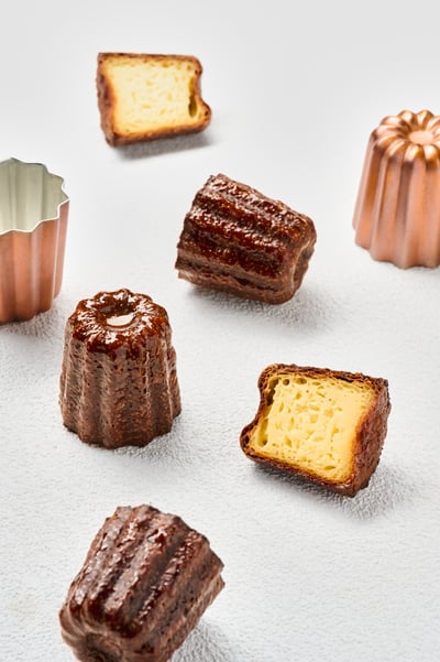 【初心】經典原味可麗露--減糖版4入盒1