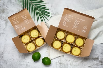 【初心】經典檸檬塔-6入盒