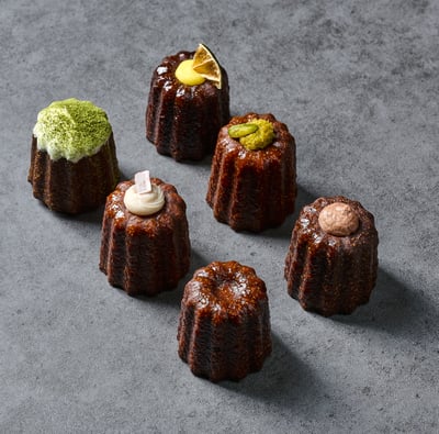 【初心】經典原味可麗露--減糖版6入盒3