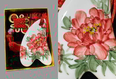 禾櫸 牡丹刮痧板1