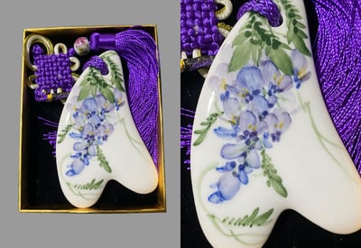 禾櫸 紫藤花刮痧板(團購使用）1