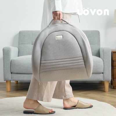 LOVON RÜYA 折疊式攜帶床中床-莓果粉2