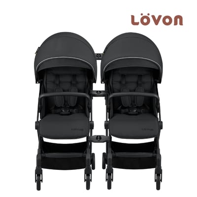 雙人推車 雙寶推車 LOVON GENIE V (贈結合雙車智慧組合器)1